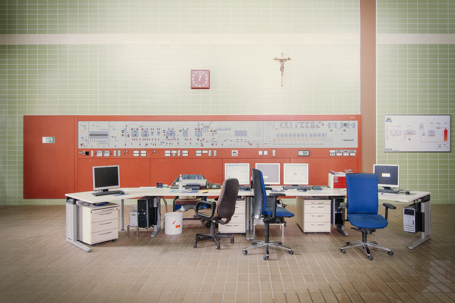 Schaltzentrale Klosterbrauerei Andechs