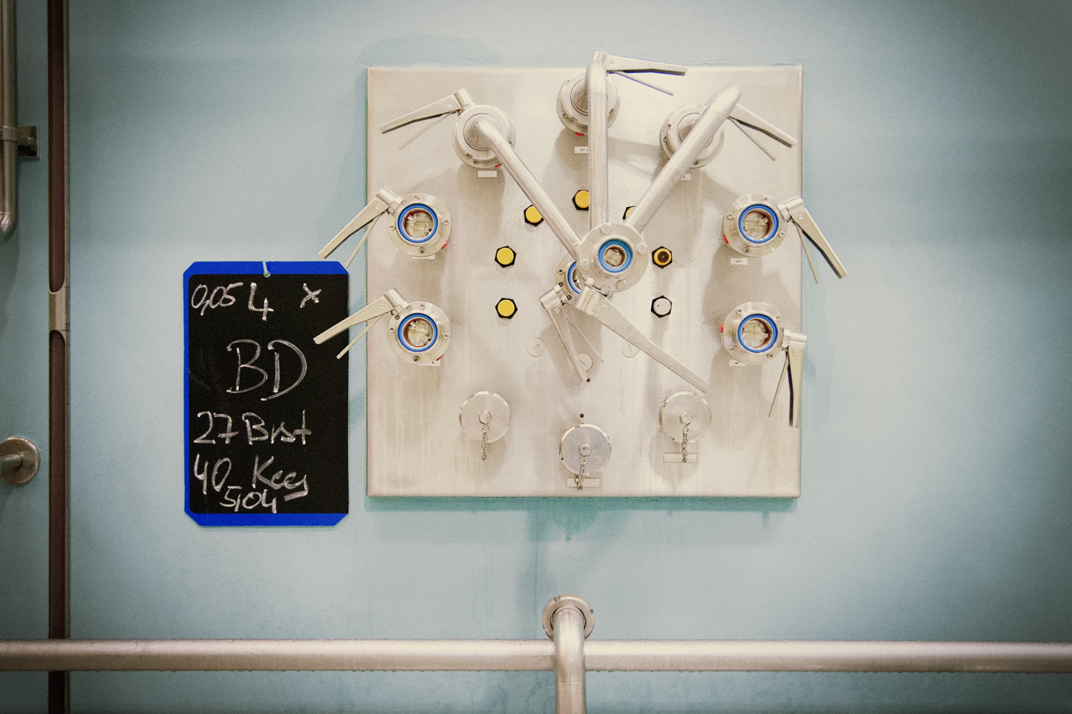 Gaerkessel in einer Brauerei