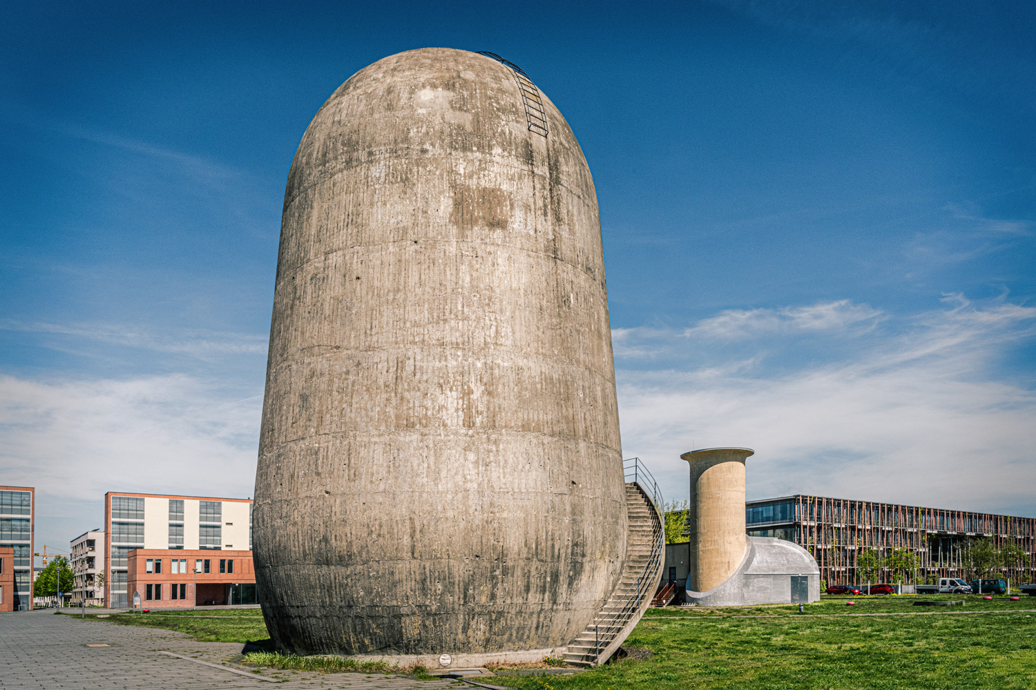 Trudelturm im Aerodynamischen park, Berlin Adlershof