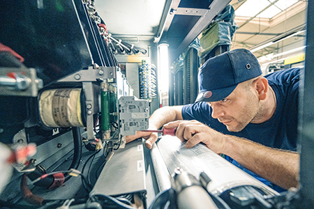 U Bahn Hauptuntersuchung